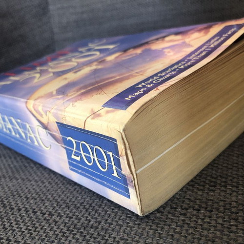 Time Almanac 2001 book used, English