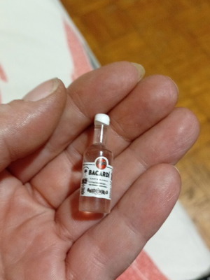 Bacardi Miniature Bottle like new