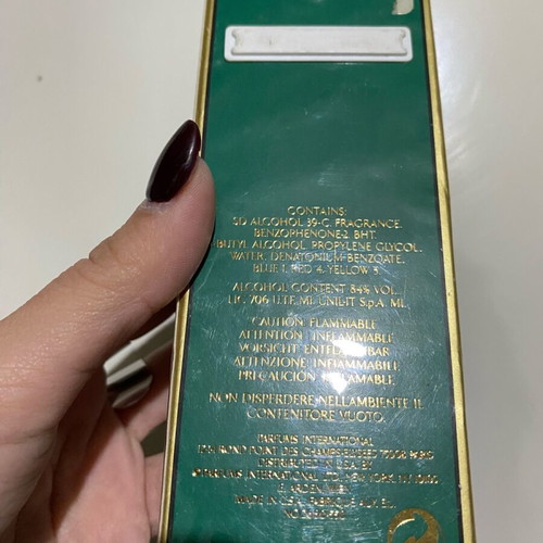 Diamonds and Emeralds by Elizabeth Taylor 40ml perfume like new, sealed vintage