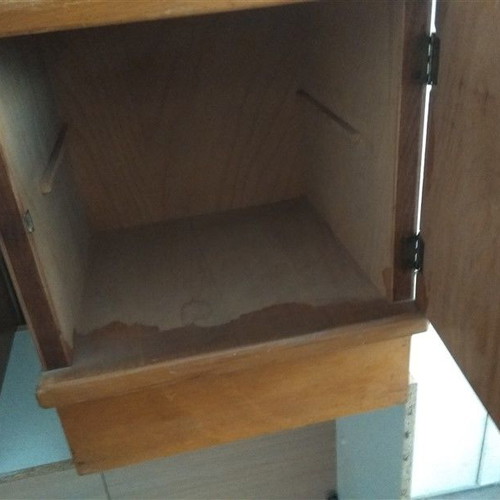 Κομοδίνα αντίκα μεταχειρισμένα, σετ 2, δεκαετία 50