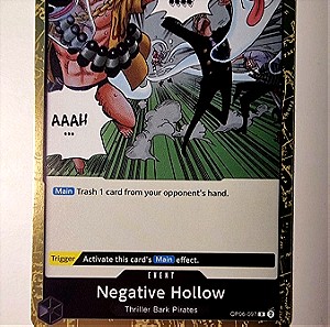 Negative Hollow One Piece Card Game OP06-097 Rare