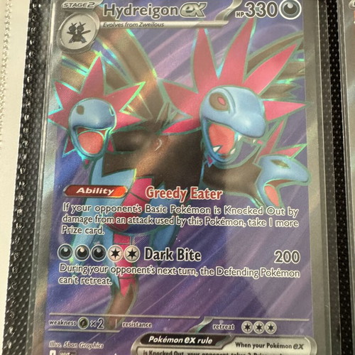 Hydreigon EX Full Art card like new