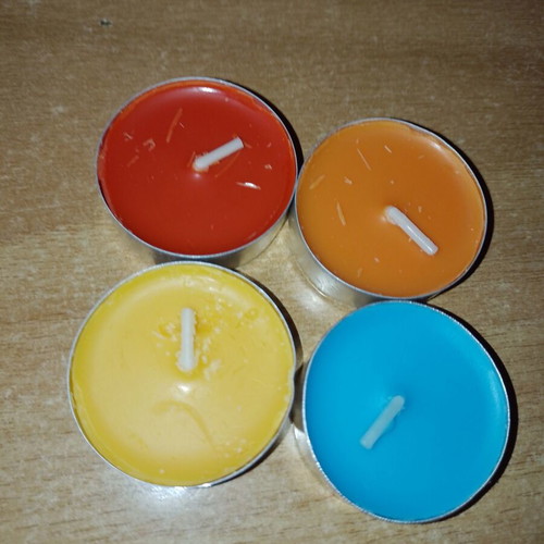 Lumines and beeswax set of 4 boxes with gift candles new