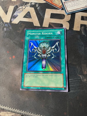 Monster Reborn RP01 V2 Super Rare like new
