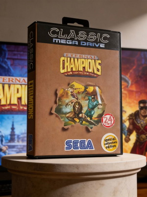 Sega Mega Drive Genesis Eternal Champions game used