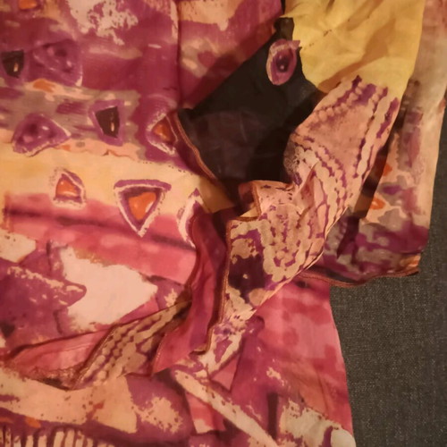 Maestri AltaModa No52 dress like new, colorful, asymmetrical summer