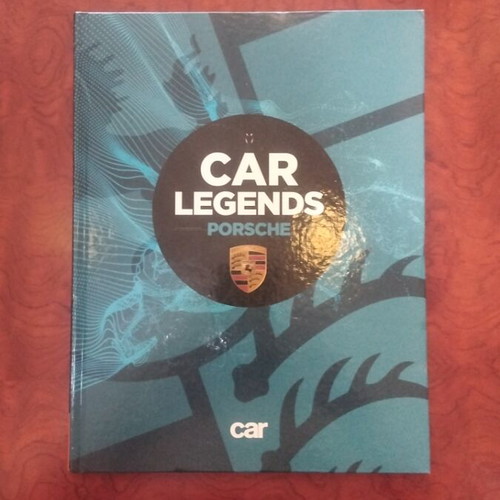 Car Legends book used, English