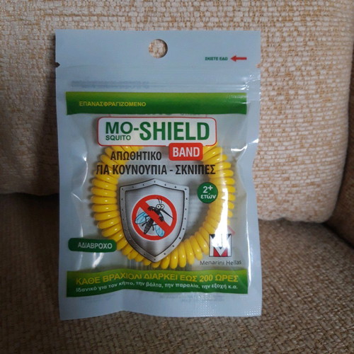 Mo-Shield Band mosquito repellent bracelet new for mosquitoes and gnats