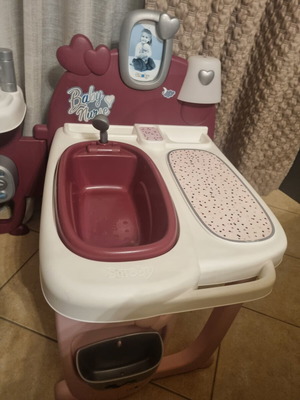Smoby Baby Nurse playset used, doll care station