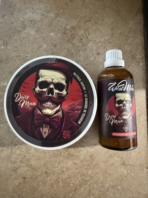 Σαπούνι ξυρίσματος Westman The Dark Man και άρωμα, καινούργια, discontinued