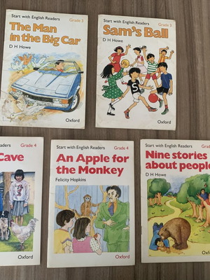 Σετ 5 vintage βιβλία Start with English Readers Oxford