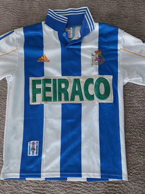 Deportivo La Coruña Adidas FEIRACO 1999-2000 vintage shirt used