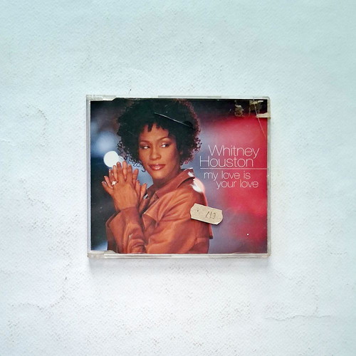Whitney Houston My Love Is Your Love CD single used, pop