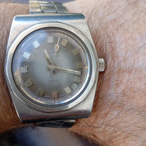 Zenith Defy A7682 vintage wristwatch used, full service