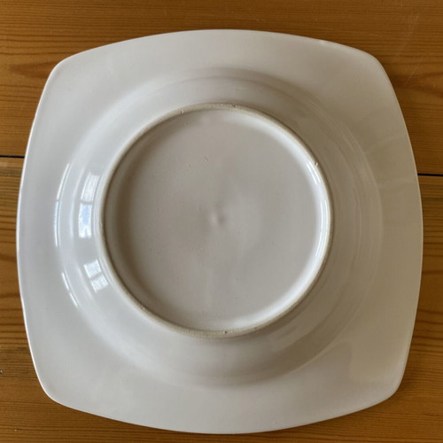 White porcelain set square 8 pieces new