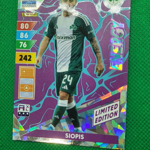 Siopis Panathinaikos Energy Limited Edition Panini Greek Superleague 24-25 new