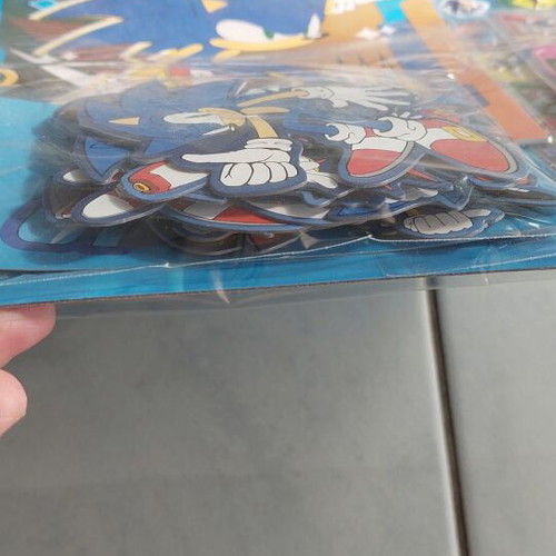 Sonic the hedgehog stickers new, pack of 500 pieces
