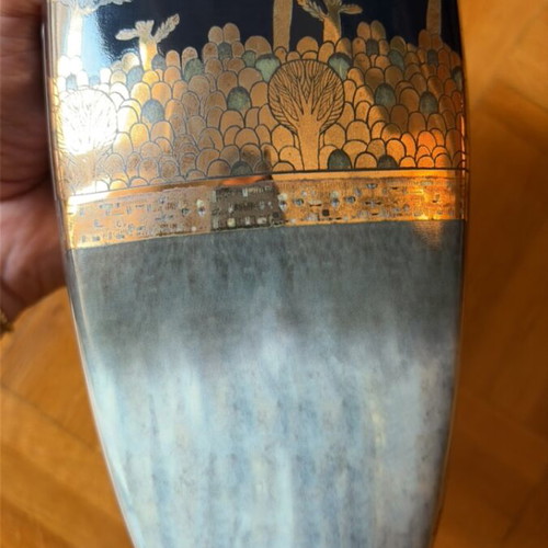 Gustav Klimt Collectible Vase by Goebel like new