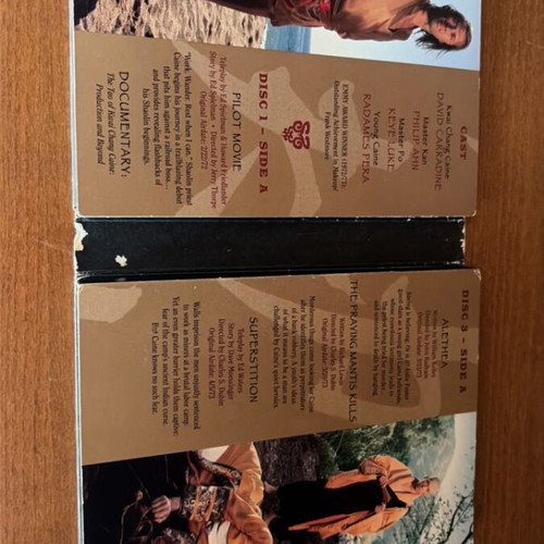 Kung Fu The Complete First Season DVD