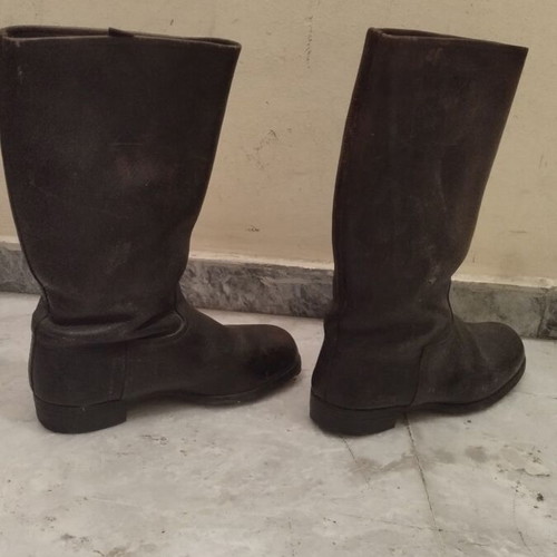 Wehrmacht German Army Boots used, size 42, leather