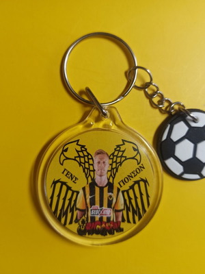 AEK Jens Jonsson Round Keychain New