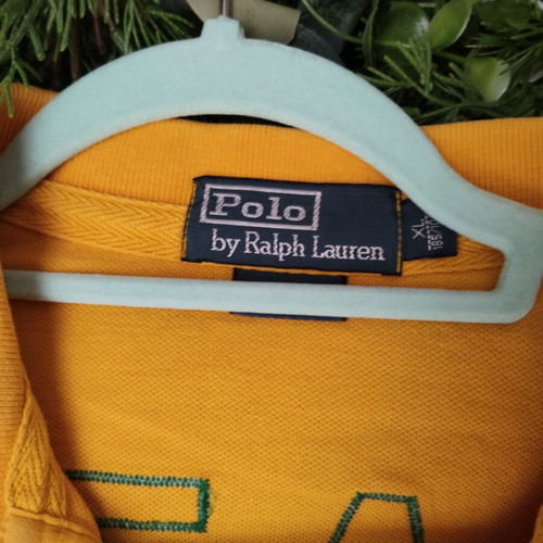 Polo Ralph Lauren Brazil Track & Field World Championship 1934 Polo Shirt, yellow, XL