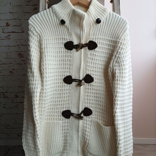 Knitted cardigan size M like new with buttons and pockets