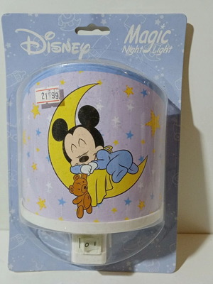 Disney Baby Mickey Mouse Magic Night Light European Power 230V-50Hz new