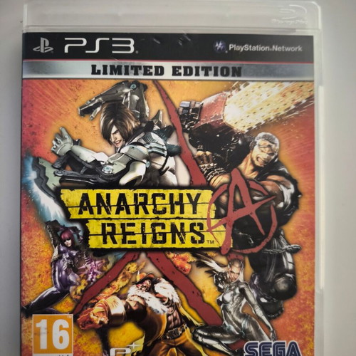 Anarchy Reigns Limited Edition PS3 game like new