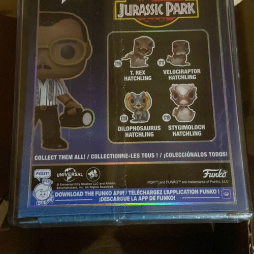 Funko Pop 2031 Jurassic Park Mr Arnold limited edition sealed 5000 pcs