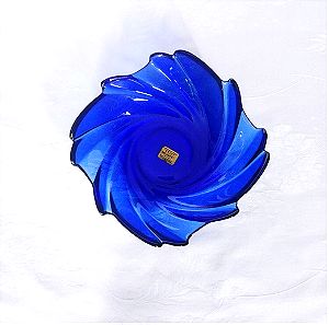 Μπολ Arcoroc "Amazone"  square cobalt blue France 95'
