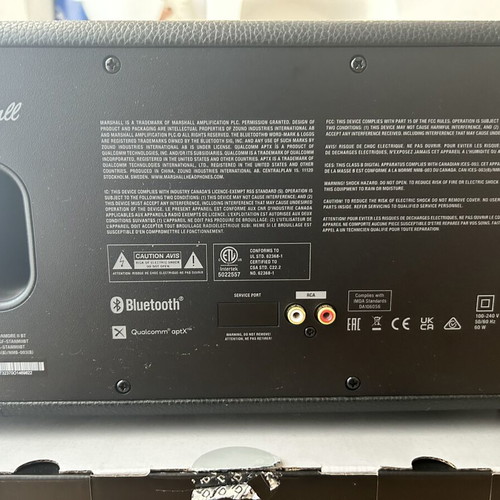 Marshall Stanmore II Bluetooth speaker, like new