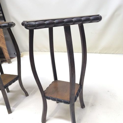 Vintage side tables used, set of 2