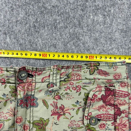 Ganesh Men's Cargo Shorts W33 Linen Floral Y2K Boho Vintage used