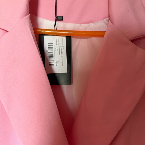 Decoro pink blazer dress new, one size
