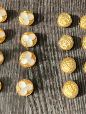 Buttons new, pack of 15