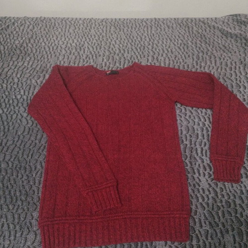 Diesel wool long-sleeve sweater like new, red, size S
