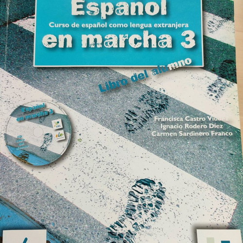 Spanish Learning Book Español en Marcha 3 B1 Libro del alumno like new