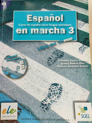 Spanish Learning Book Español en Marcha 3 B1 Libro del alumno like new