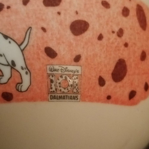 Walt Disney's 101 DALMATIANS promotional bowl like new