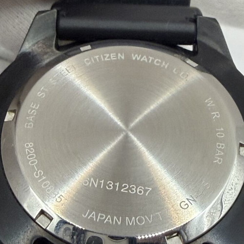 Citizen NH8385-11E Automatic men's watch, black