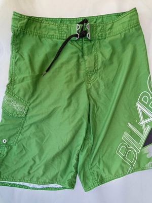 Billabong Men's Swimwear in green color size 33