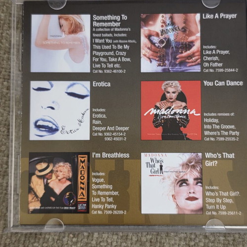 Madonna Like a Virgin digitally remastered CD