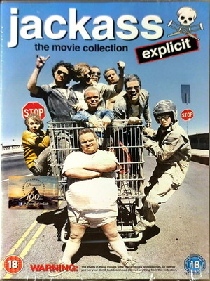"Jackass The Movie Collection" DVD SEALED με αγγλικούς υπότιτλους