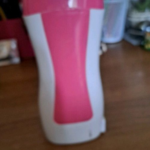 Hair removal wax heater used without charger