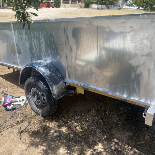 Large trailer 3 meters with removable sides, new
