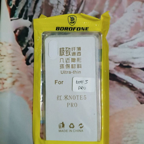 Redmi 5 transparent case like new