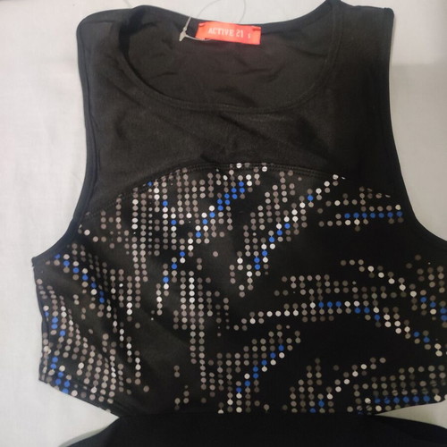 Pink Woman sports set size S like new, black and grey