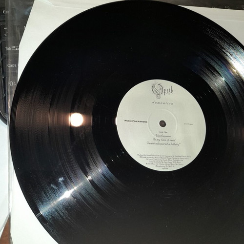 Opeth Damnation LP used, progressive metal album