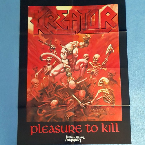 Kreator & Kipos tou Profiti poster used, double-sided